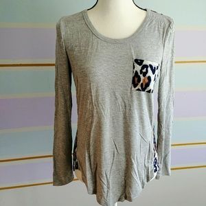 Leopard print Tee sz S